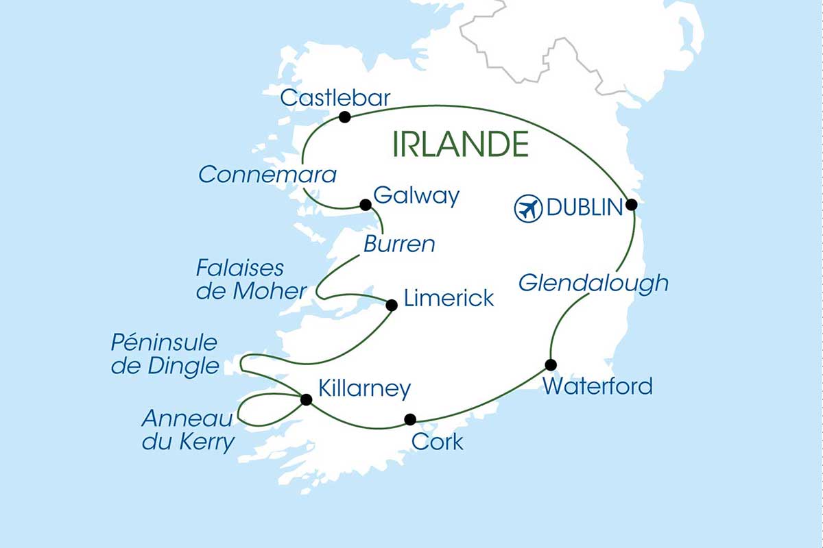 Irlande - Dublin - Autotour L'Irlande Eternelle
